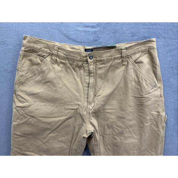 Faded Glory Carpenter Pants Mens 40x32 Brown Fleece Lined Workwear Dead Stock - Picture 9 of 16